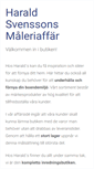 Mobile Screenshot of haralds.se